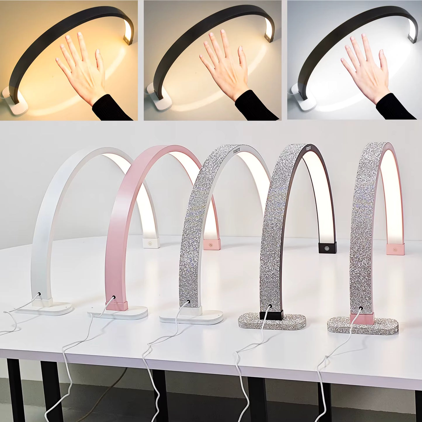 Lampe UV LED Professionnelle Arc U Séchage Ultra-Rapide, Certifiée CE