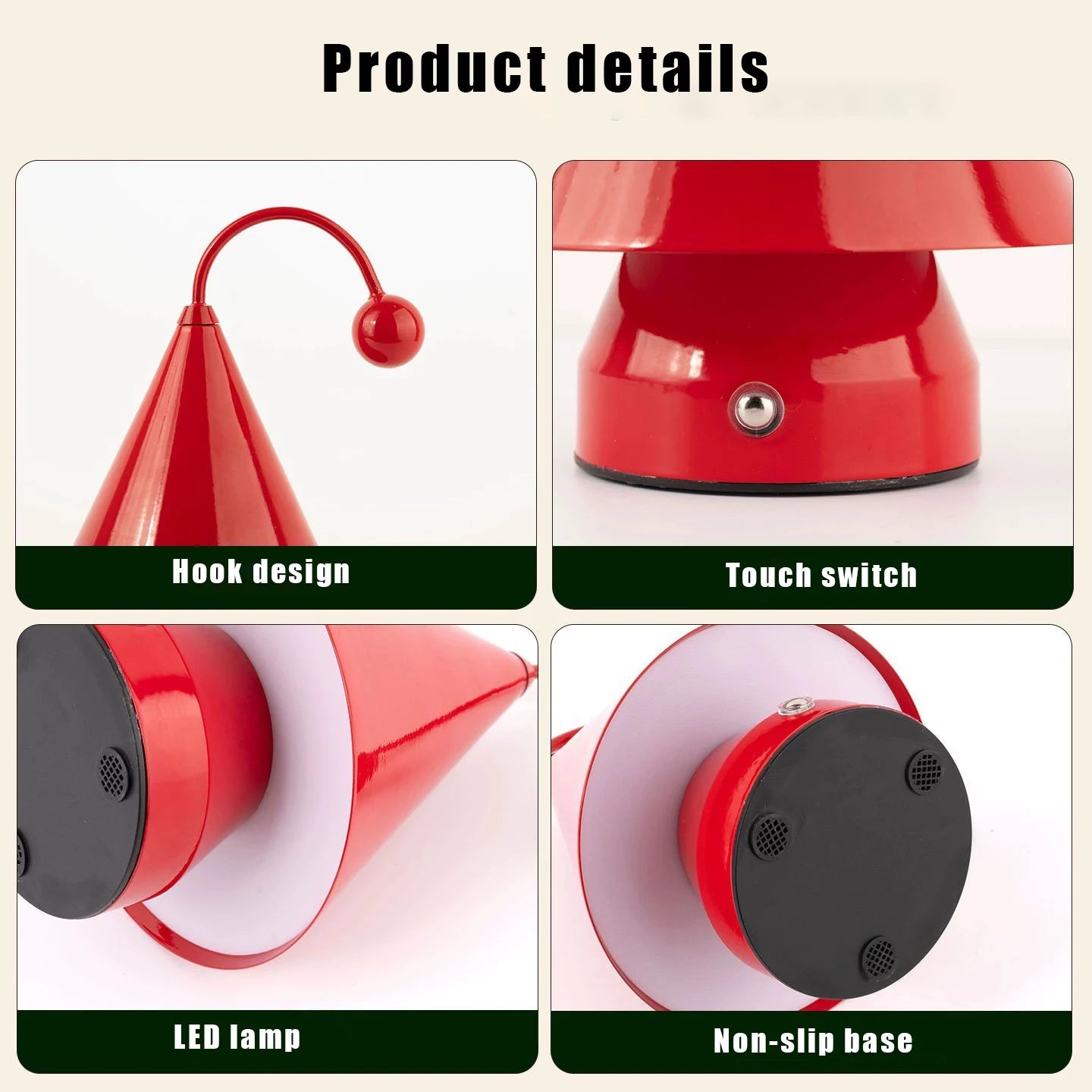 Petit Sapin LED Tactile Multicolore, USB Type-C, Décoration de Noël Compacte et Magique