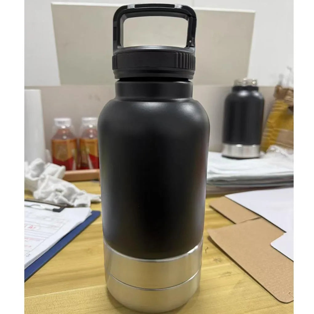 Gourde de transport 3‑en‑1 pour animaux – Pratique, compacte et stylée