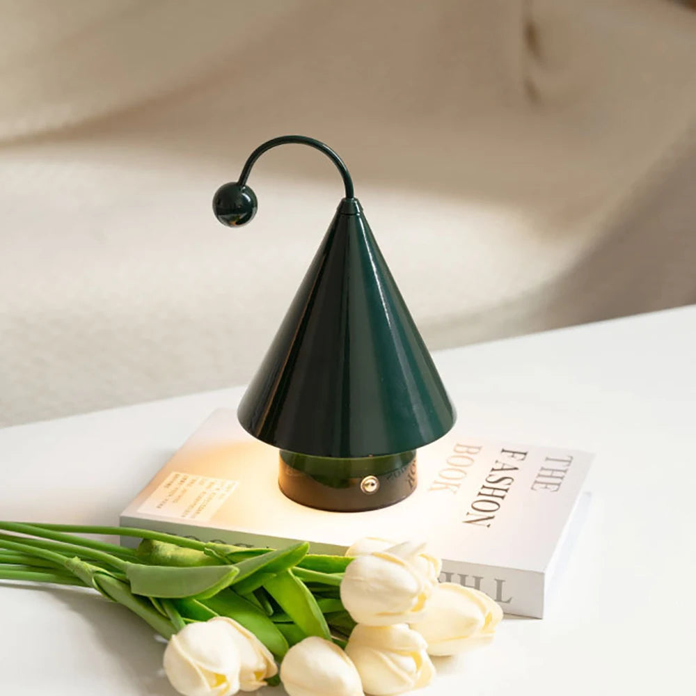 Petit Sapin LED Tactile Multicolore, USB Type-C, Décoration de Noël Compacte et Magique