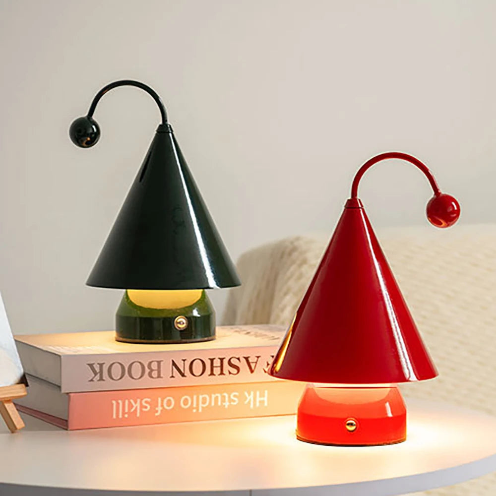 Petit Sapin LED Tactile Multicolore, USB Type-C, Décoration de Noël Compacte et Magique